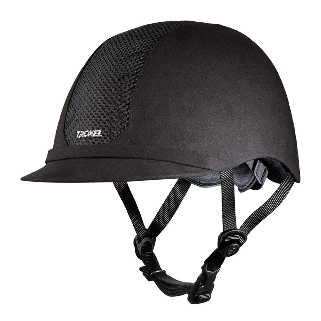 High-quality Troxel ES Surefit Elite riding helmet for safety.
