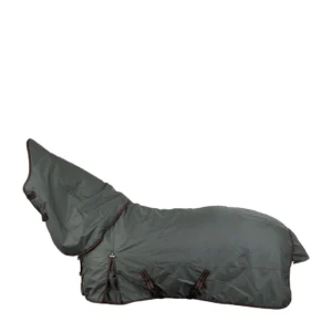 High-quality winter horse blanket for cold weather protection.