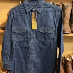 Men's Denim Welder's Shirt