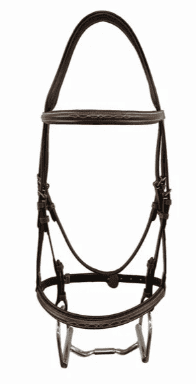 PARAGON PERFORMANCE HAMLET PADDED PLAIN RAISED HUNTER/JUMPER BRIDLE WITH LACED REINS