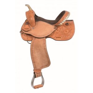 COUNTRY LEGEND FLORAL BARREL RACER SADDLE 15''