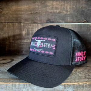 Shack Story Pink Aztec Patch Cap