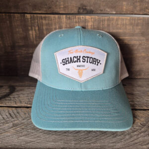 Shack Story Turquoise/ White Cap