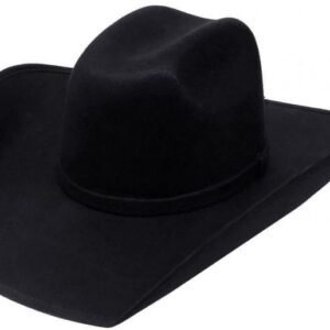 Modestone ''Faux Felt'' Cowboy Hat Black