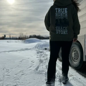 shack Story 3 Horse Green Hoodie
