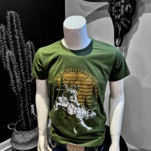 Bull Rider Green T-shirt
