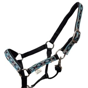 Aztec Overlay Nylon Halter for Minis & Foals