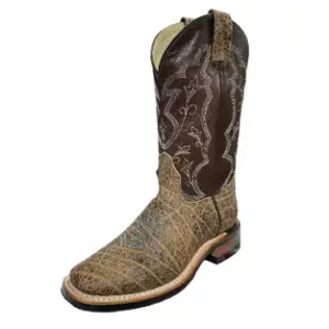 Canada West Ladies Brahma Roper Birch Brown Boots #4164