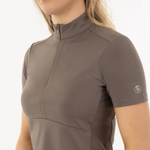 BR Zip Up Estelle Short Sleeve 675114