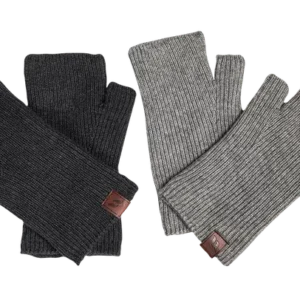 Back on Track - Ash Fingerless Mittens
