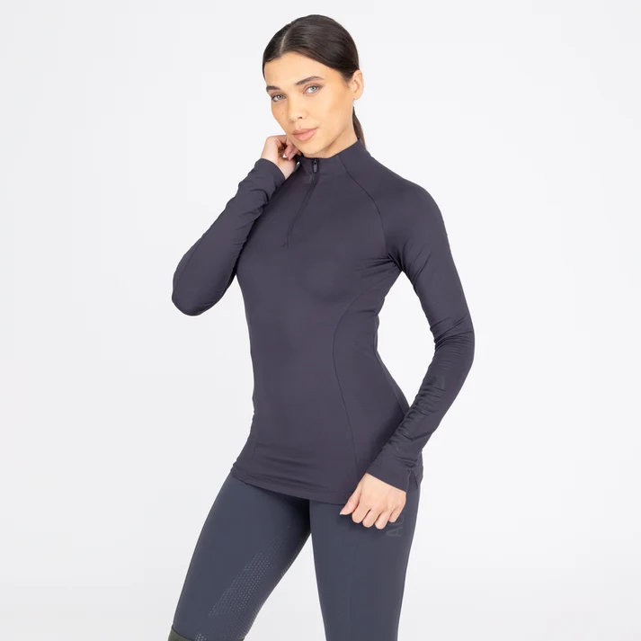 10927 Aubrion React Winter Base Layer- Charcoal