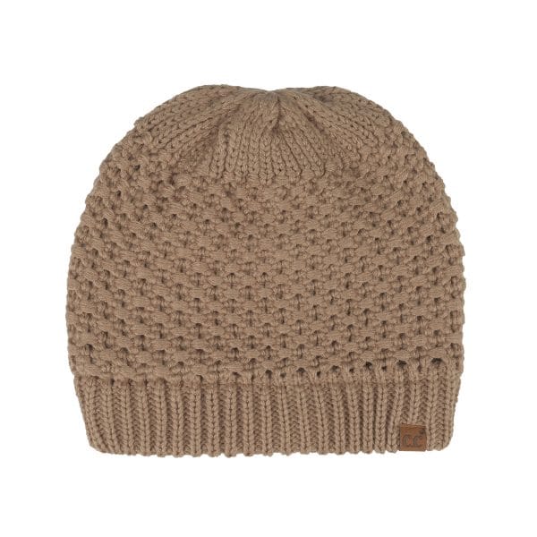 CC #0172 Cross Cell Stitch Knit Beanie